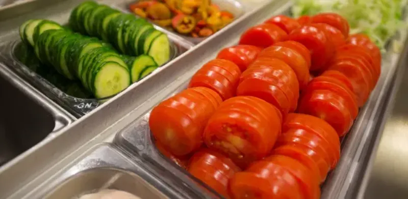 Vegetales frescos del día